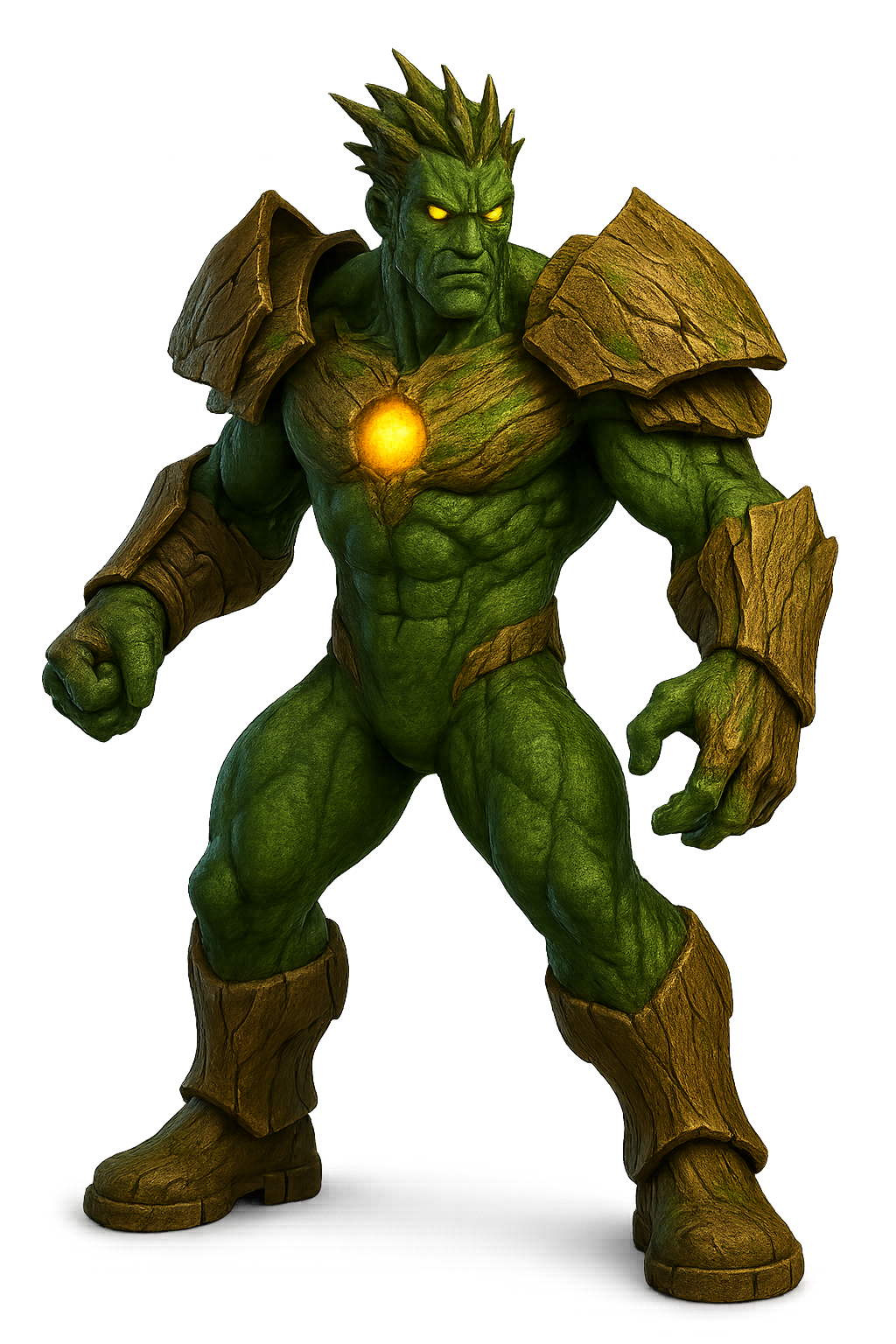 Forest Titan - Colossal nature guardian with plant control and massive strength