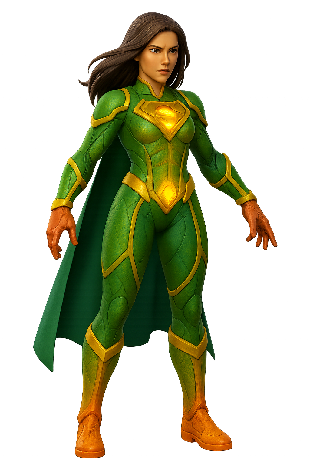 Nature Champion - Elemental warrior with plant growth and natural energy control