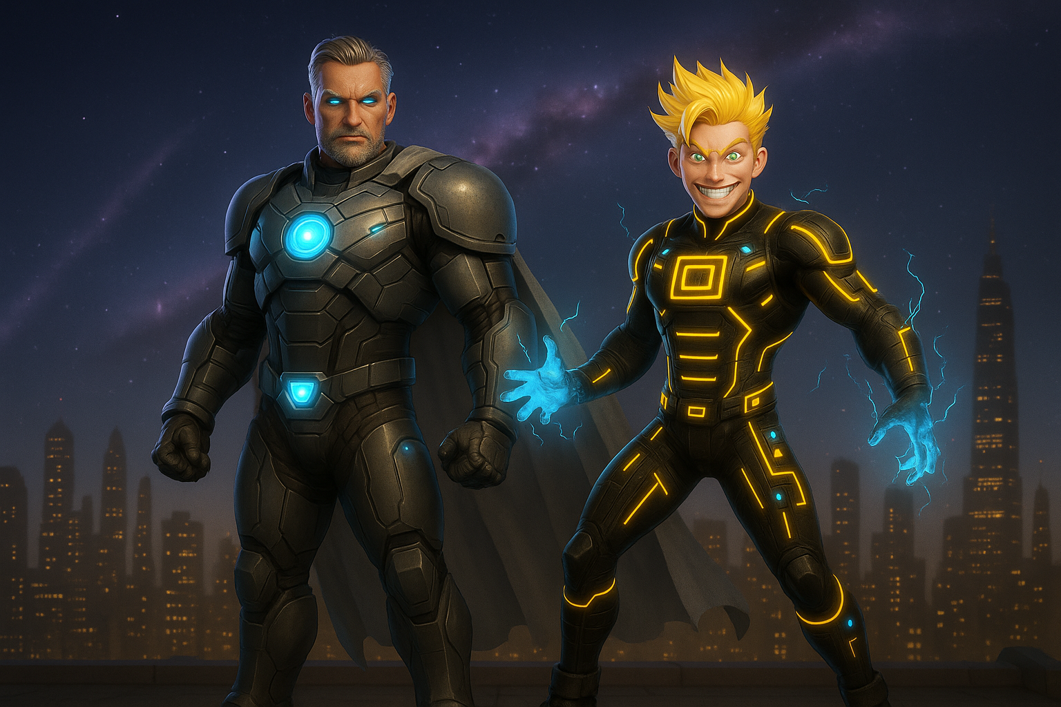 The heroes that will save the day